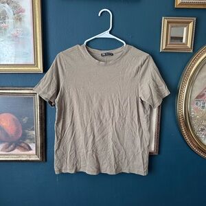 Zara Basic Cotton T-Shirt